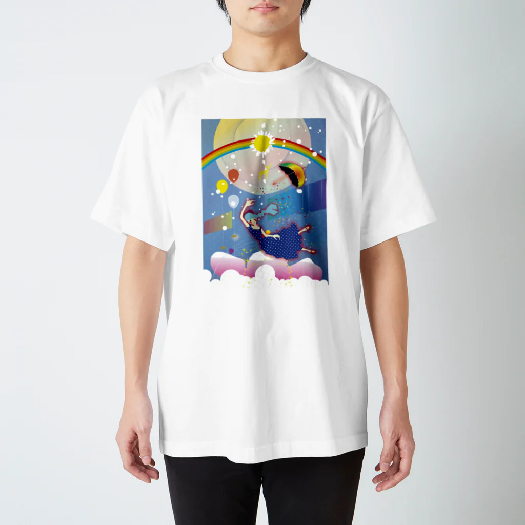 ぎんいろの「そらとにじと」 スタンダードTシャツ