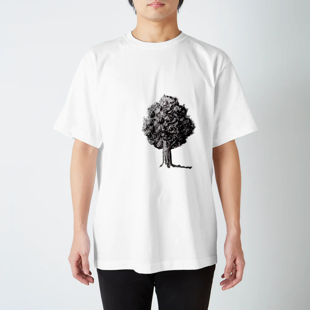 eokakuのこの木何の木 Regular Fit T-Shirt