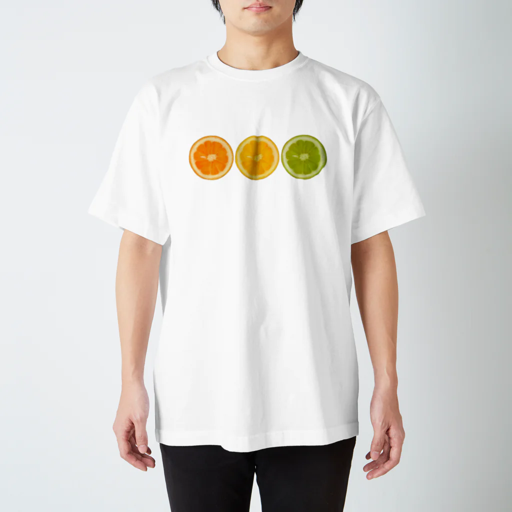 おまめてぃの柑橘断面図 スタンダードTシャツ