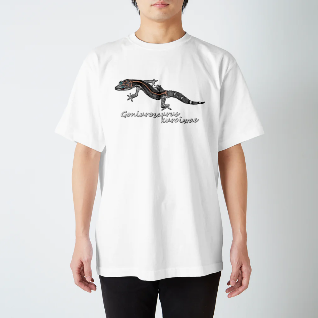 pickleSnakeの黒岩蜥蜴牴牾 Regular Fit T-Shirt