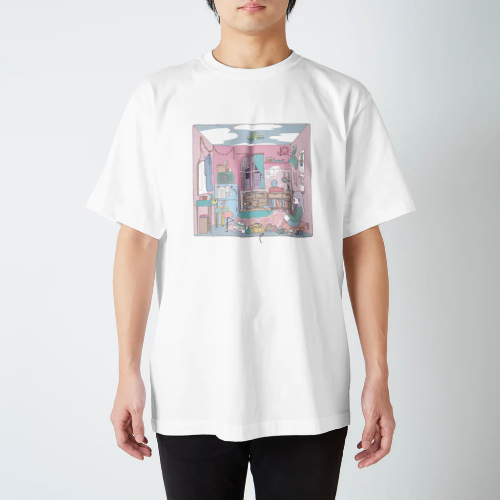 夢野ネロの健康で文化的な生活 Regular Fit T-Shirt