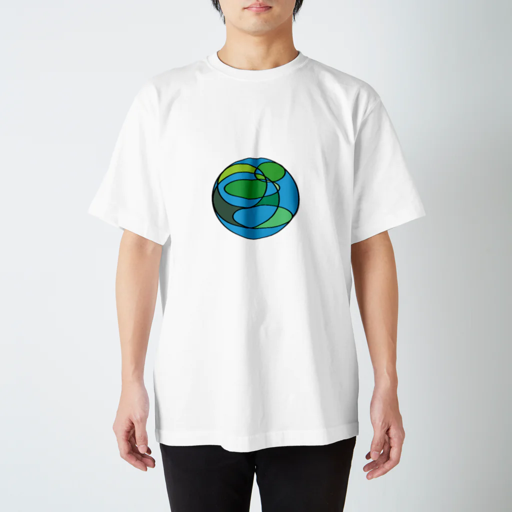 factory-SHIZUOKAの地球 EARTH スタンダードTシャツ