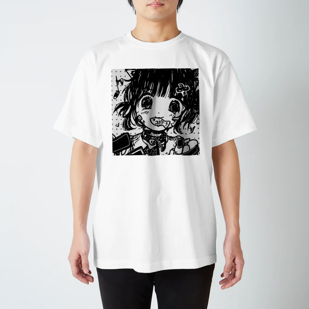 塩林檎のﾆｬ!! スタンダードTシャツ