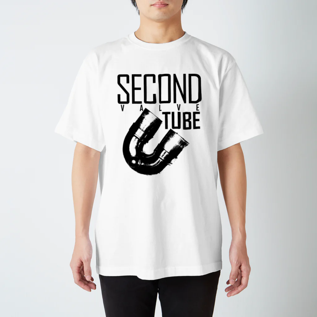 mosmos storeのSECOND -VALVE TUBE- スタンダードTシャツ