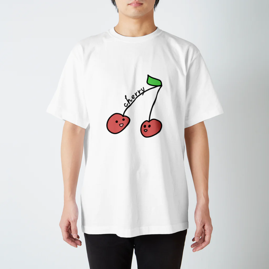 オガワサンのcherryさん Regular Fit T-Shirt