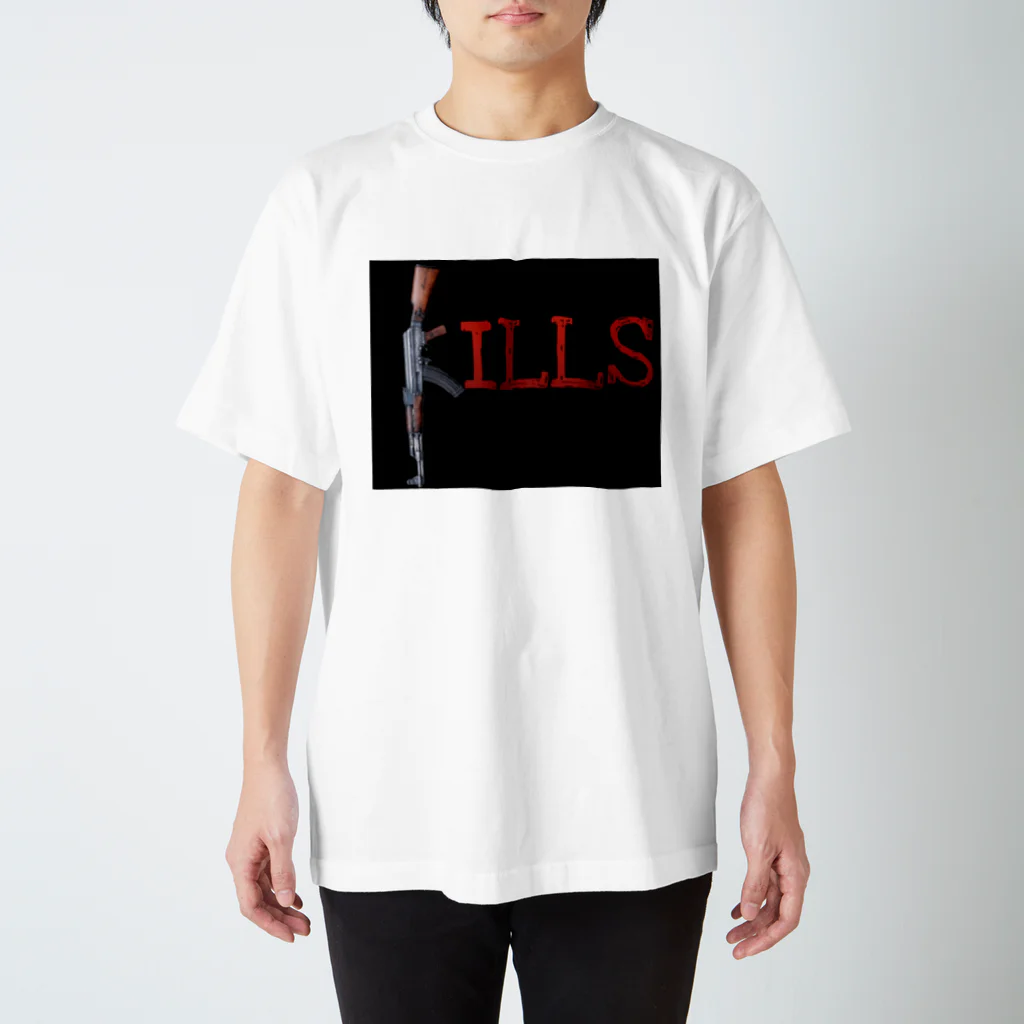 KILLSの狂気なピエロ スタンダードTシャツ