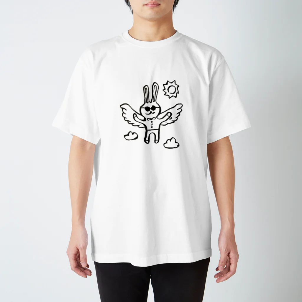 うるおいの37.天使の羽 Regular Fit T-Shirt