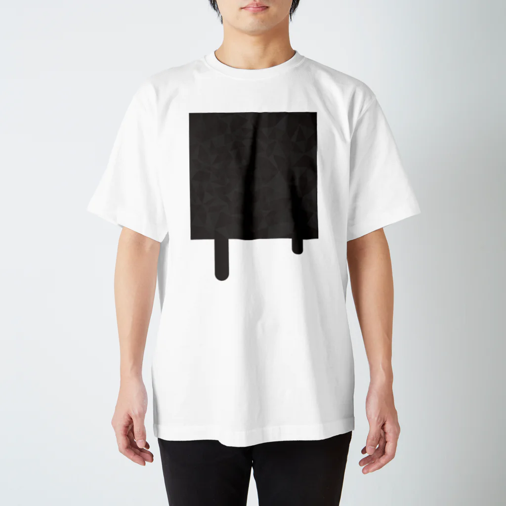 Hplusのsquare スタンダードTシャツ