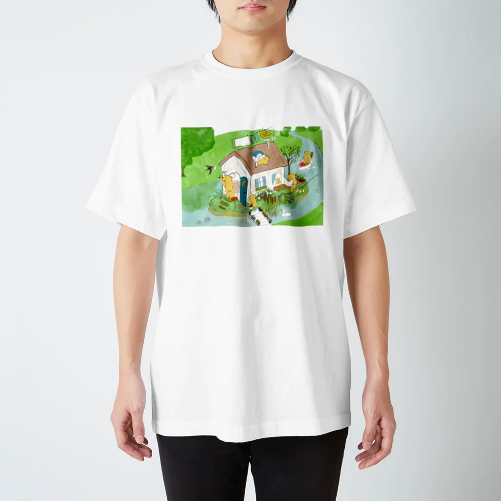 ももろ の島の家 Regular Fit T-Shirt