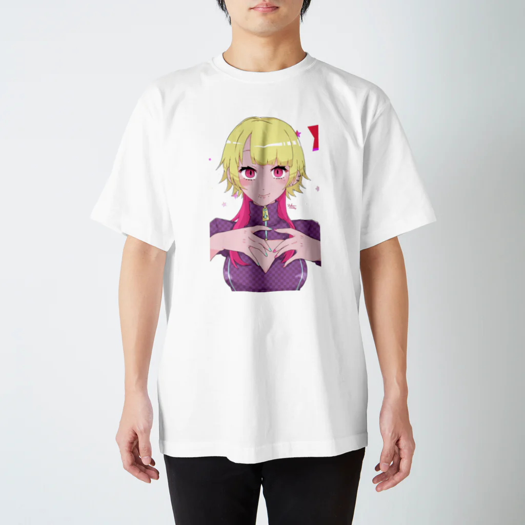 ざと はまぼのうるふのこ女体化 Regular Fit T-Shirt