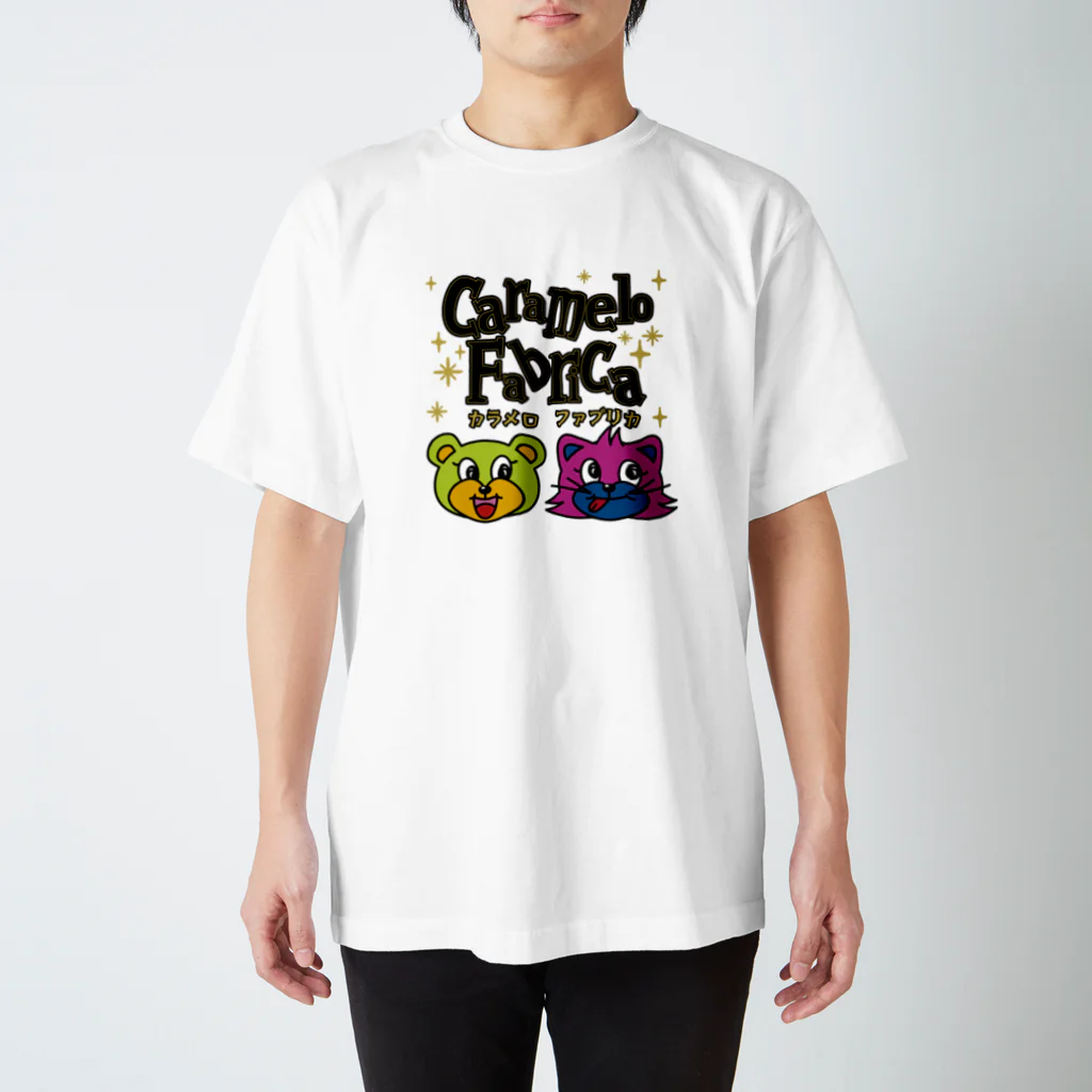 ＊ CF ＊カラメロファブリカ ＊のカラメロファブリカロゴマーク スタンダードTシャツ