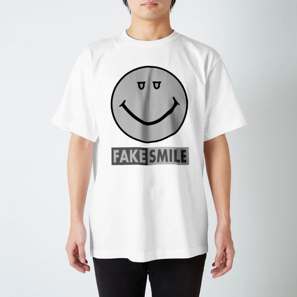 MA_のfake smile スタンダードTシャツ