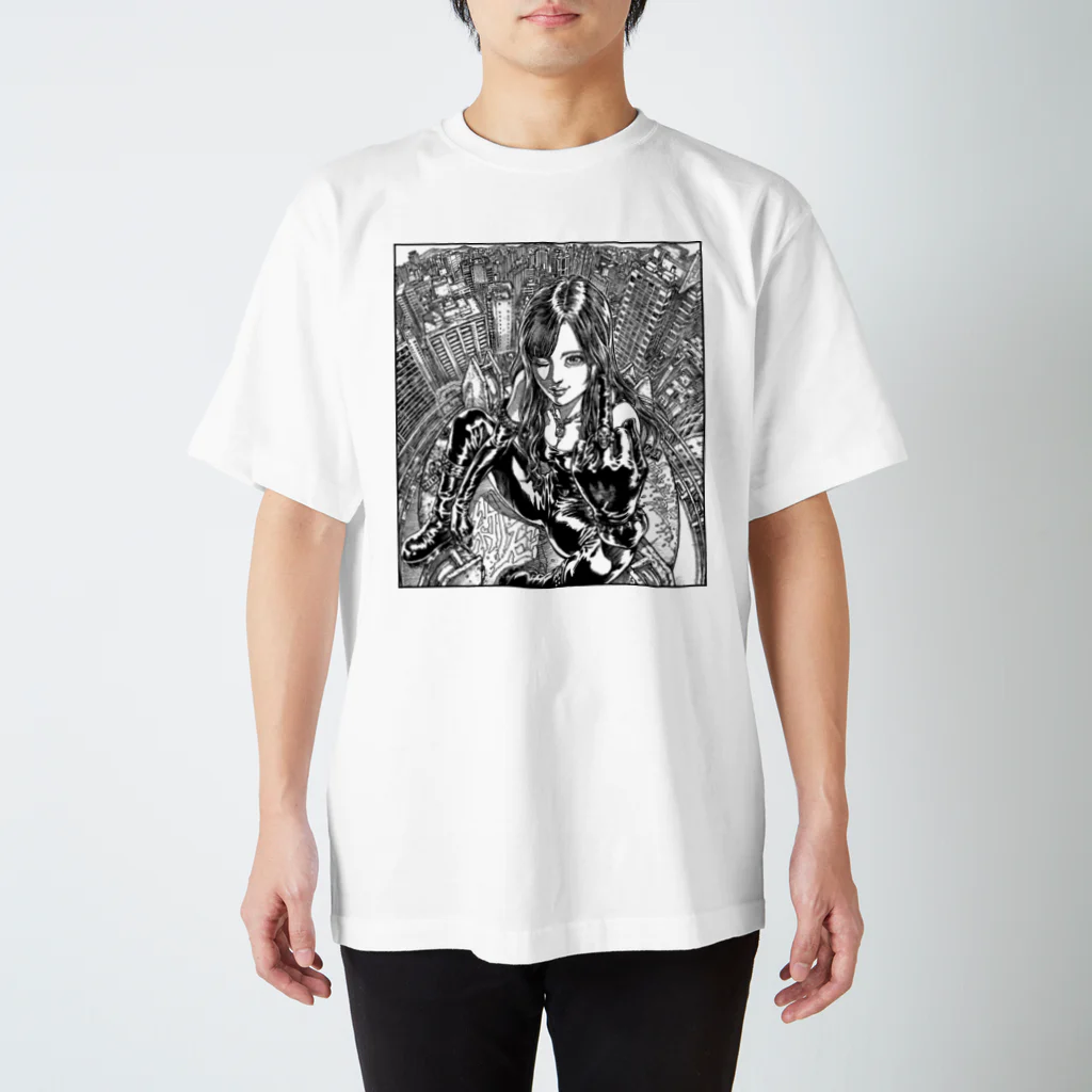 辻秀輝💊HIÐEKI T§UJIのFLU GAME スタンダードTシャツ