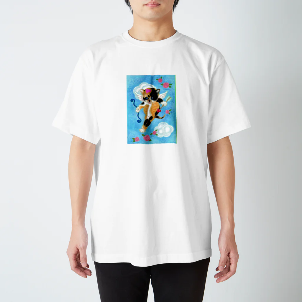 Annaのハートのニャミ キューピッド Regular Fit T-Shirt