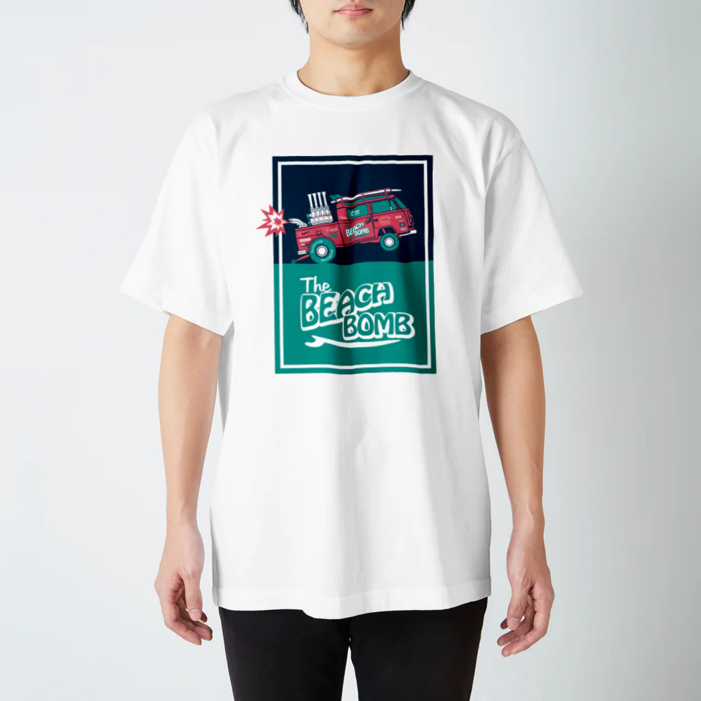 Funkastok'sのTHE BEACH BOMB スタンダードTシャツ