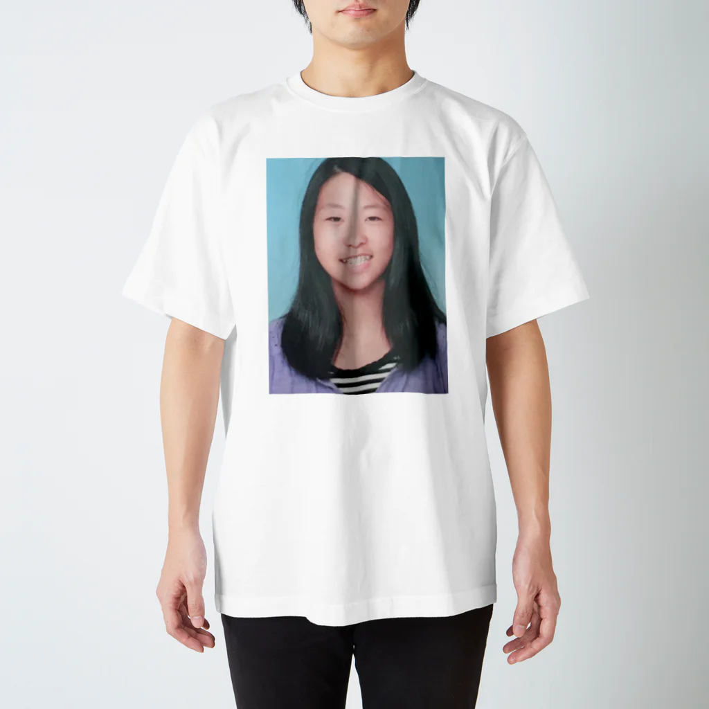 けーたんのかのじょの小学六年生の証明写真 スタンダードTシャツ