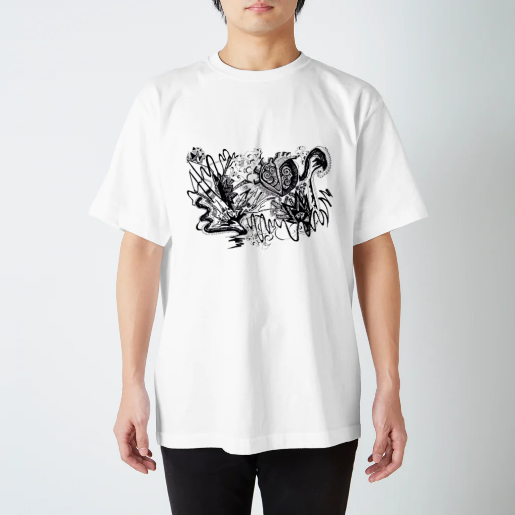 Mayakaのtatoo wear Regular Fit T-Shirt