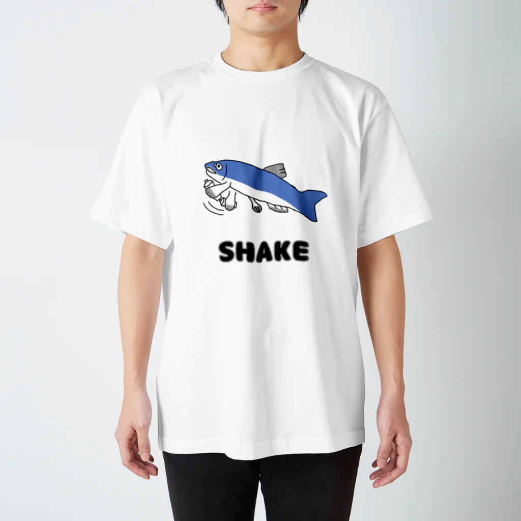 加糖対地の"SHAKE" Regular Fit T-Shirt