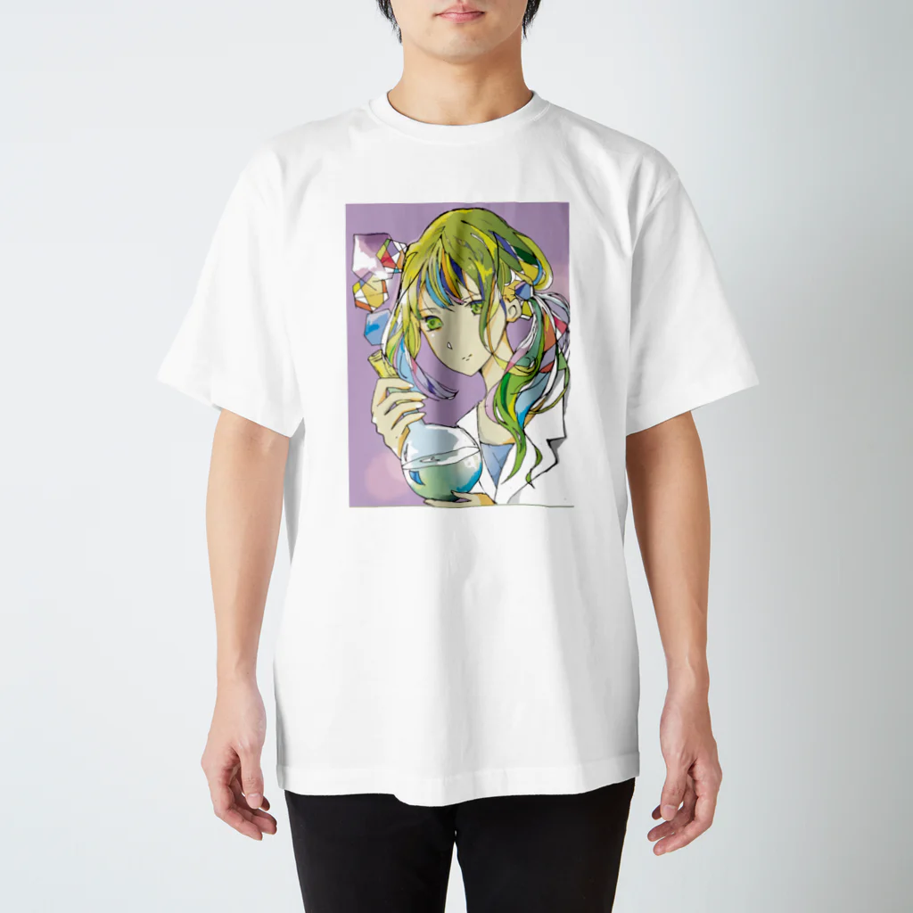 ピヨ_chemistryの化学と少女 スタンダードTシャツ