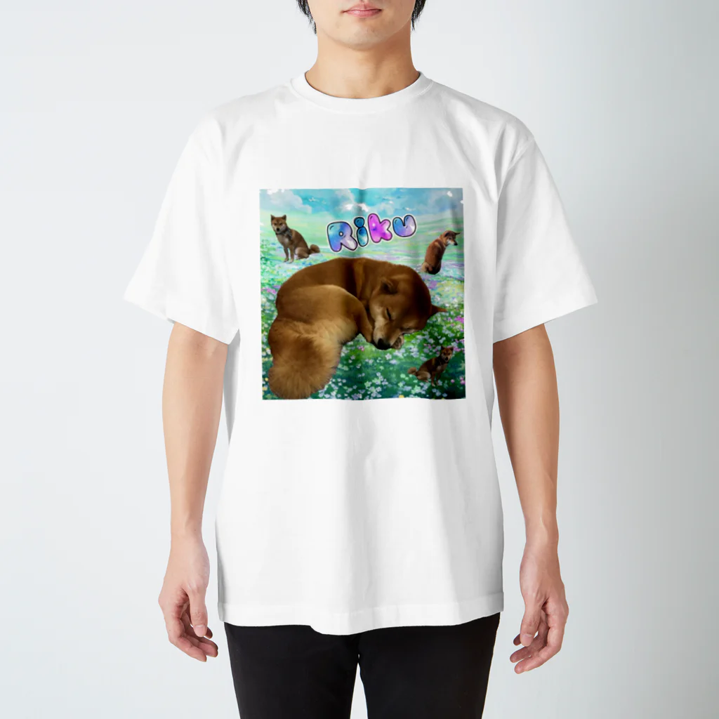 葉月☆*。の柴犬のリクさん スタンダードTシャツ