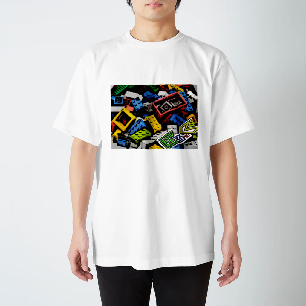 Negative CreepのぶろっくT　サイドロゴ スタンダードTシャツ