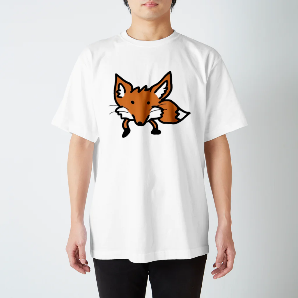 月光ガガンボのエキノフォックス君 Regular Fit T-Shirt