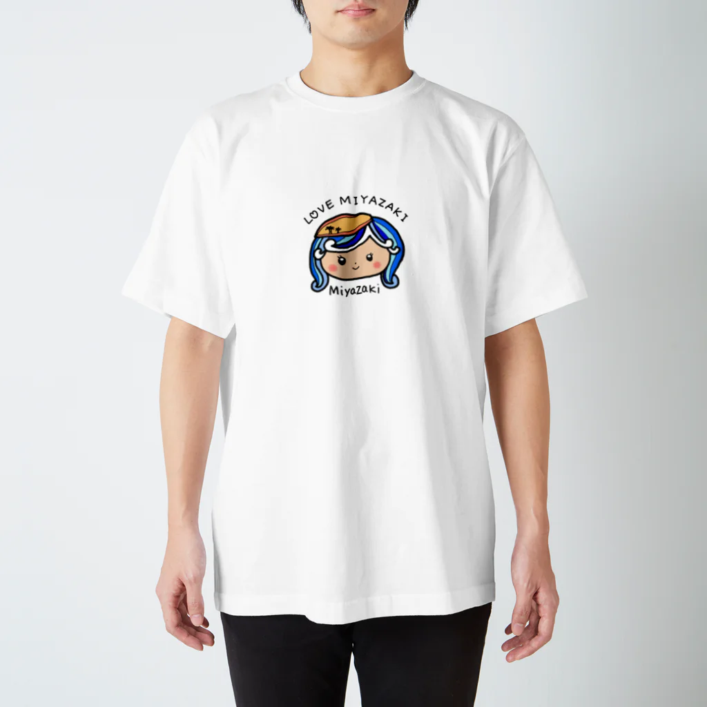 yu-pop MIYAZAKIのLOVE MIYAZAKI スタンダードTシャツ