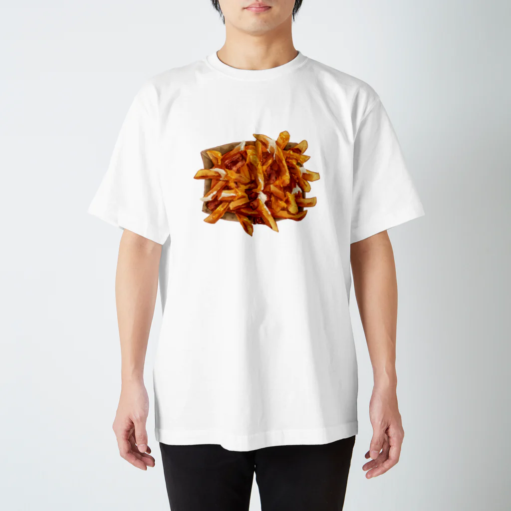 兼子良の飯テロポテト スタンダードTシャツ