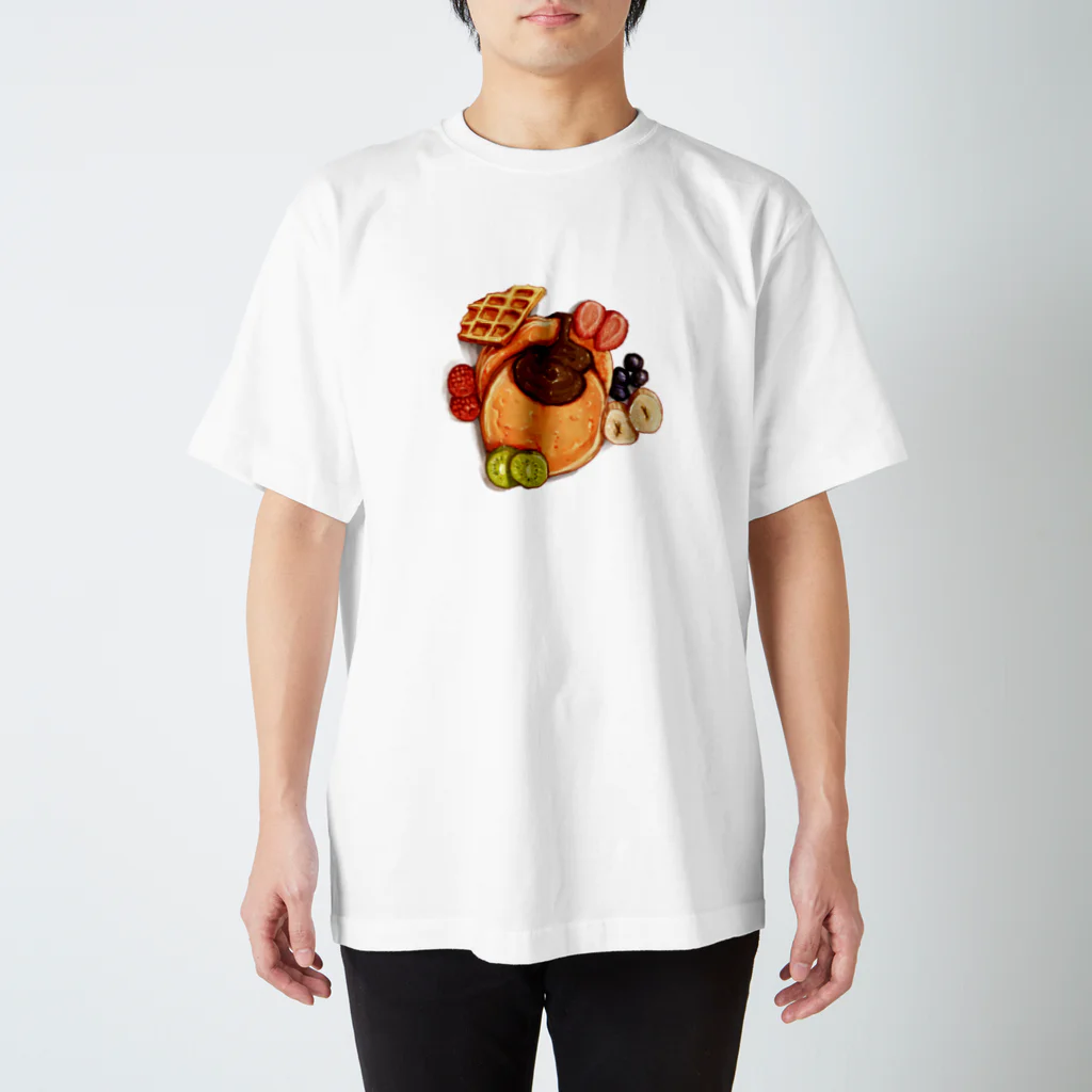 兼子良のパンケーキ スタンダードTシャツ