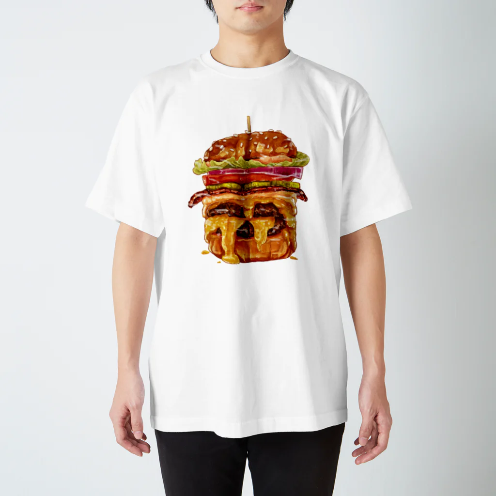 兼子良の飯テロハンバーガー スタンダードTシャツ