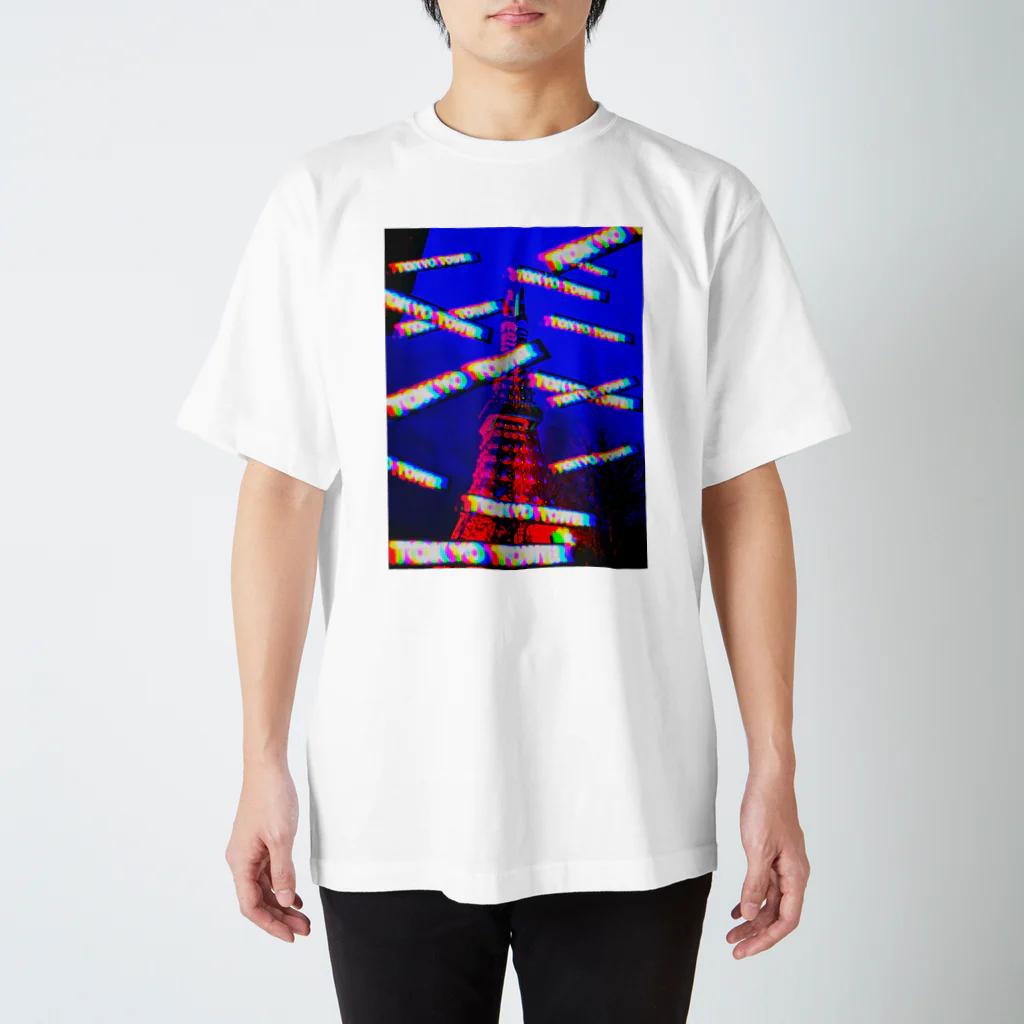 老舗 陽介屋のtokyo tower for artistic． デザイングッズ スタンダードTシャツ