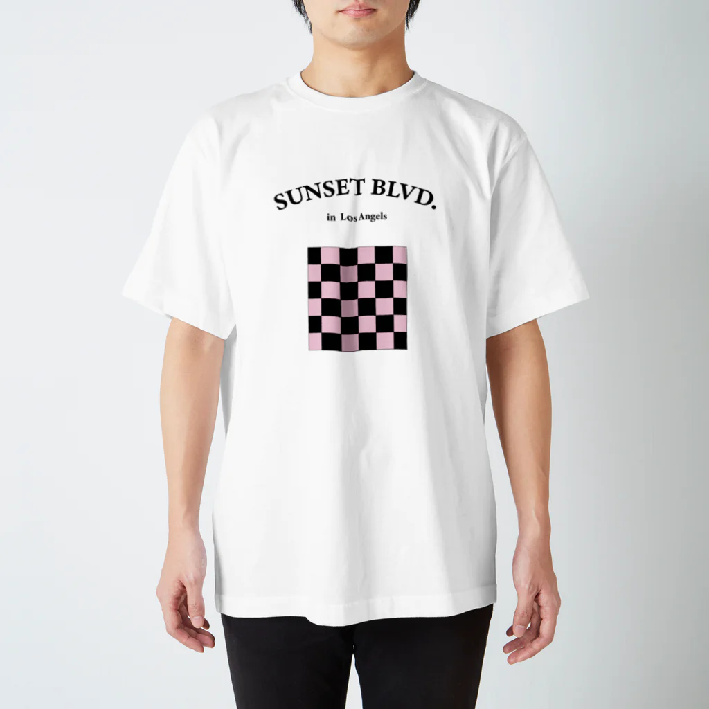 Bestjoy_KのSUNSET BLVD. Regular Fit T-Shirt