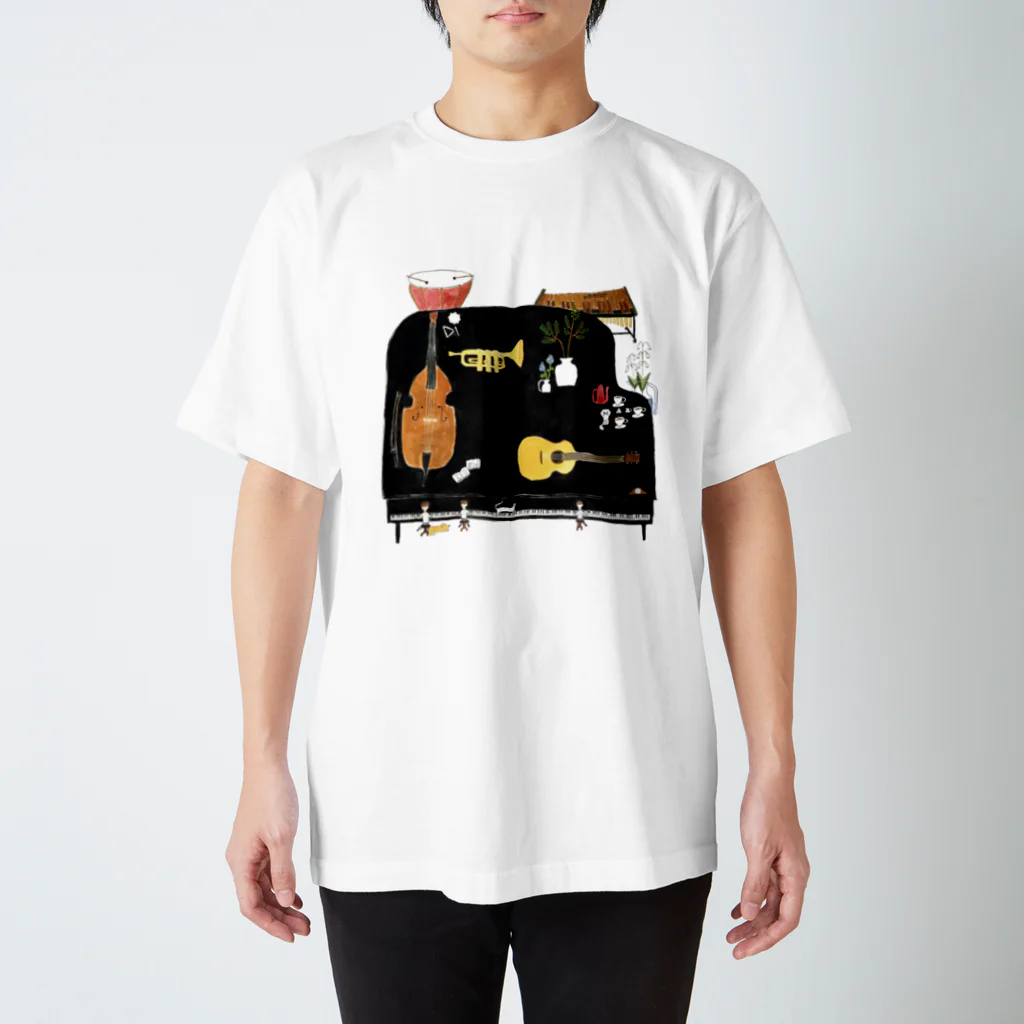 室井雑貨屋の音楽 Regular Fit T-Shirt