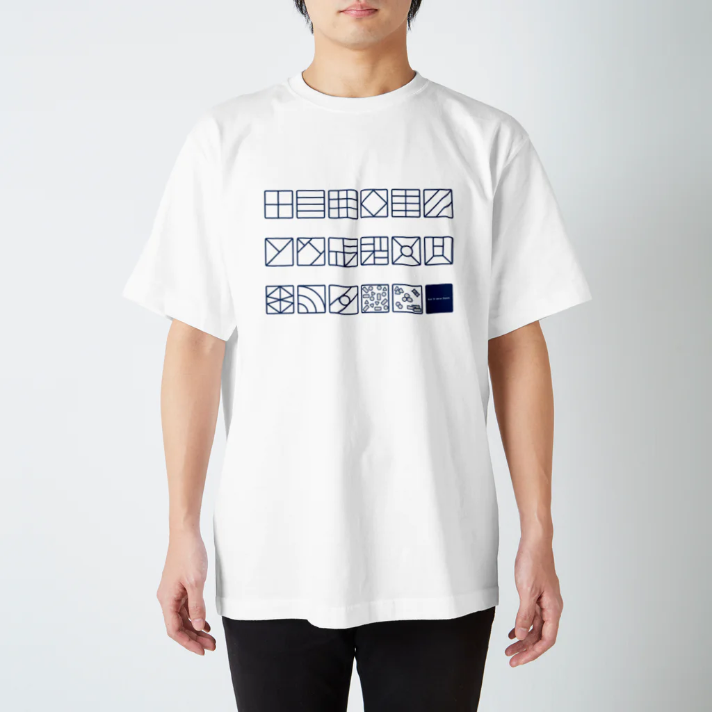 せちラボのお重の詰めかた スタンダードTシャツ