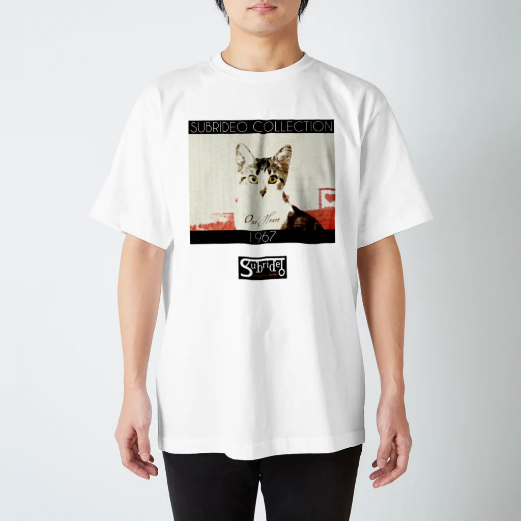 スブリデオの猫の目（シンプル） スタンダードTシャツ