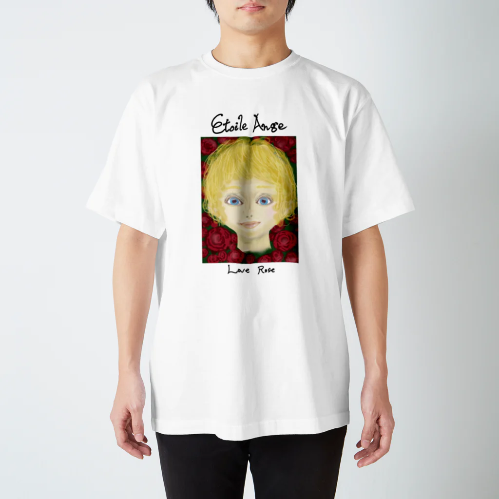 ねこ 妃羅きららの薔薇と少年 kirara’s picture  Regular Fit T-Shirt