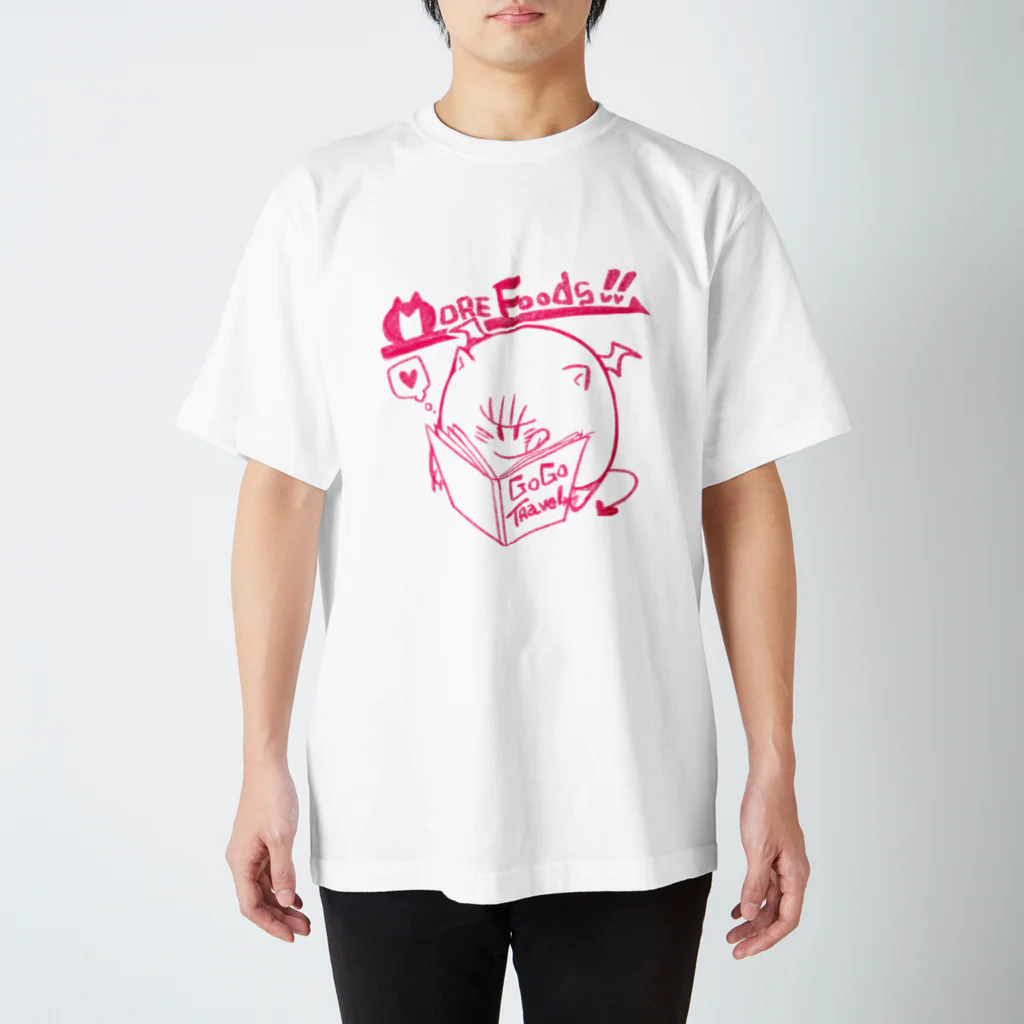 トトリの美味しいものを求めて…～Ver.ピンク～ スタンダードTシャツ