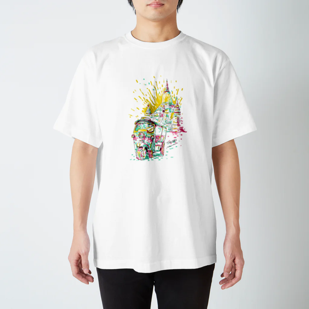 Aki Kuboki ONLINE SHOPのタイへの気づかぬ想い Regular Fit T-Shirt