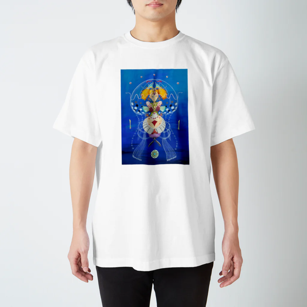 徳富 喜翔のマリンブルー Regular Fit T-Shirt