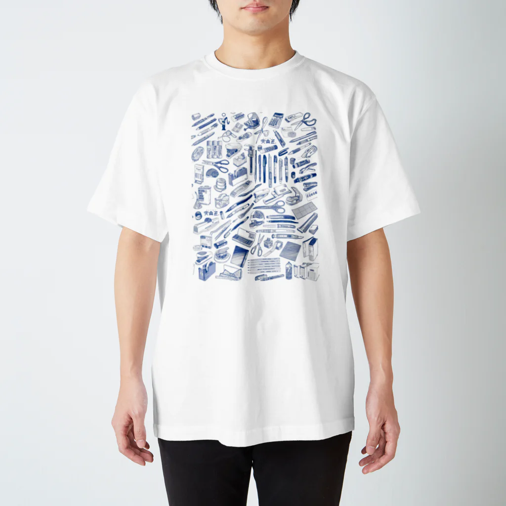 文具王の文具王ロゴマーク スタンダードTシャツ