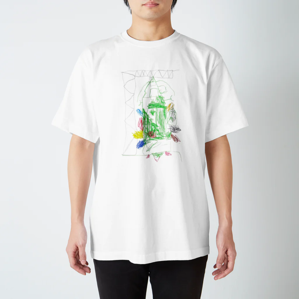 ナナイロトイロのグリーンロケット Regular Fit T-Shirt