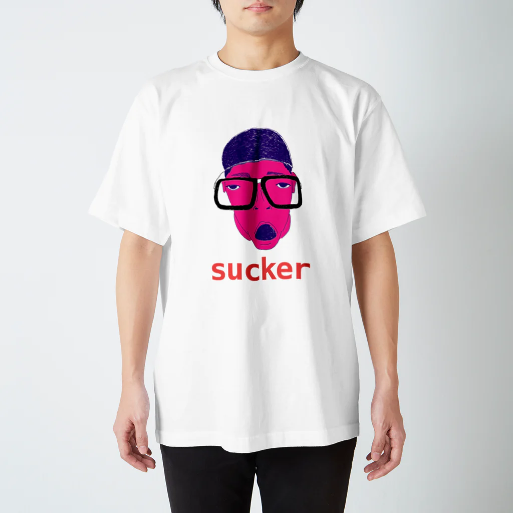 NIKORASU GOのヒップホッパー専用Tシャツ「SUCKER」」 スタンダードTシャツ