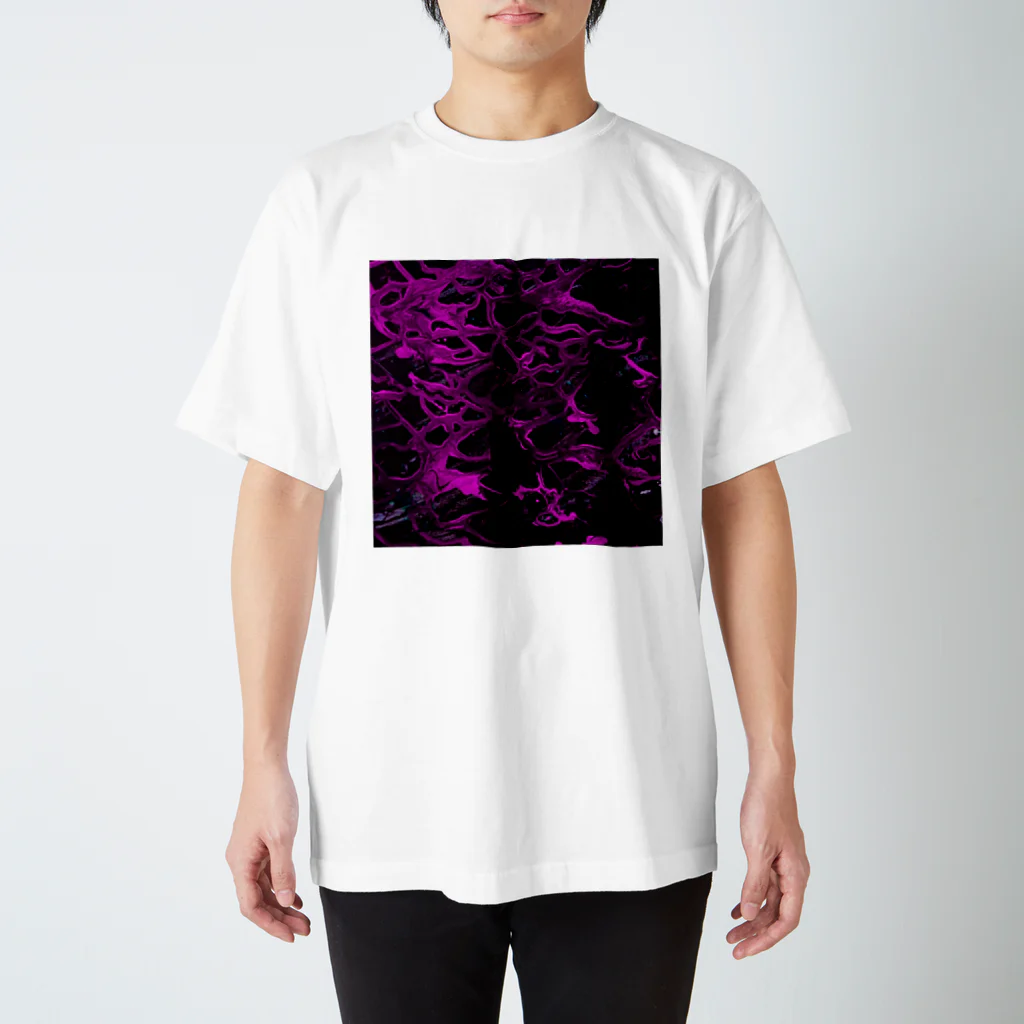 紫染アンの『ikiteru』 ピンク スタンダードTシャツ