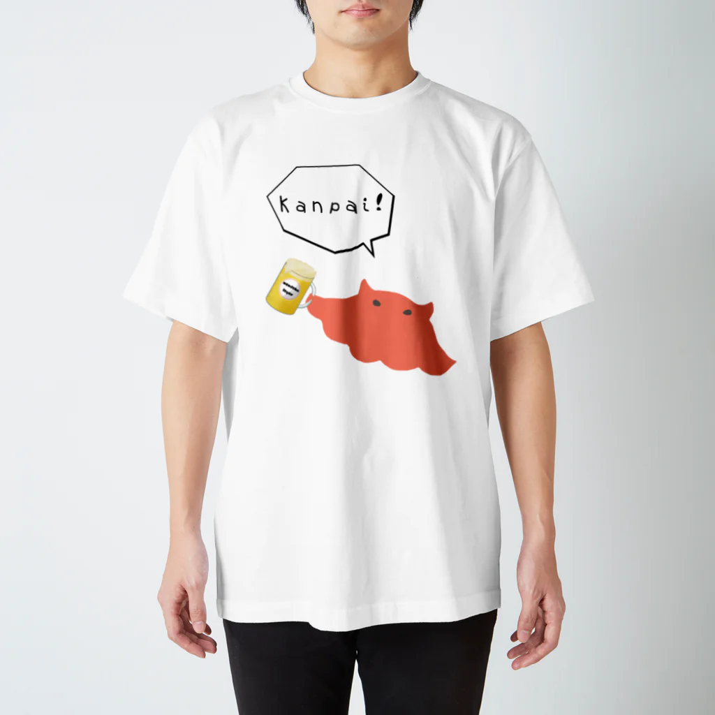 めんだこくんのかんぱいめんだこくん Regular Fit T-Shirt