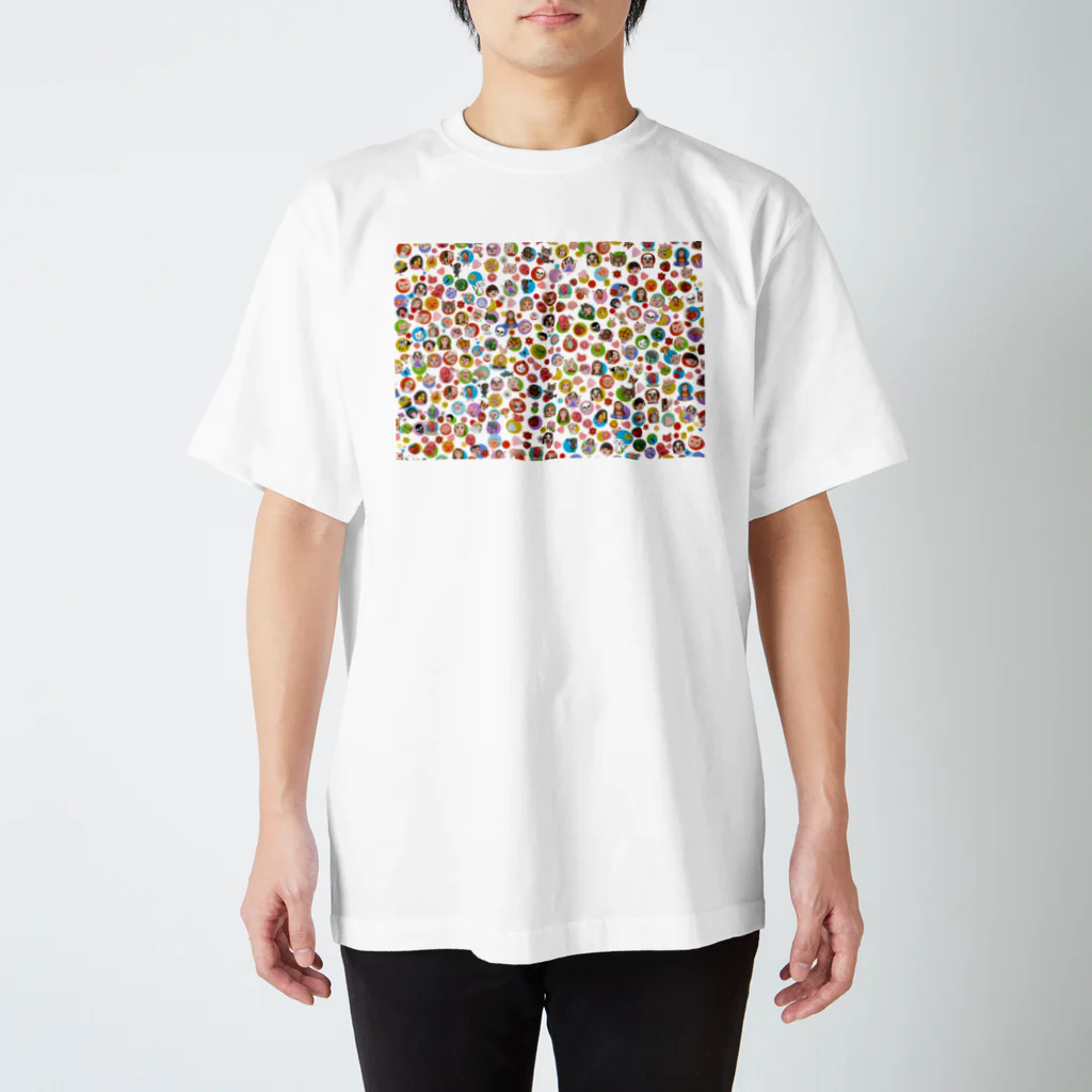 松山征シロー（Seishiro Matsuyama)の松山征シロー ドット スタンダードTシャツ