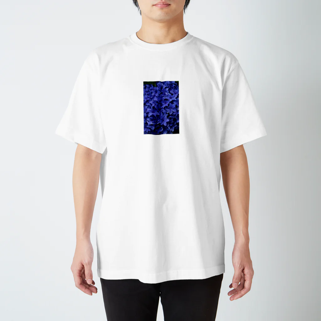 Yuuの青のあじさい Regular Fit T-Shirt