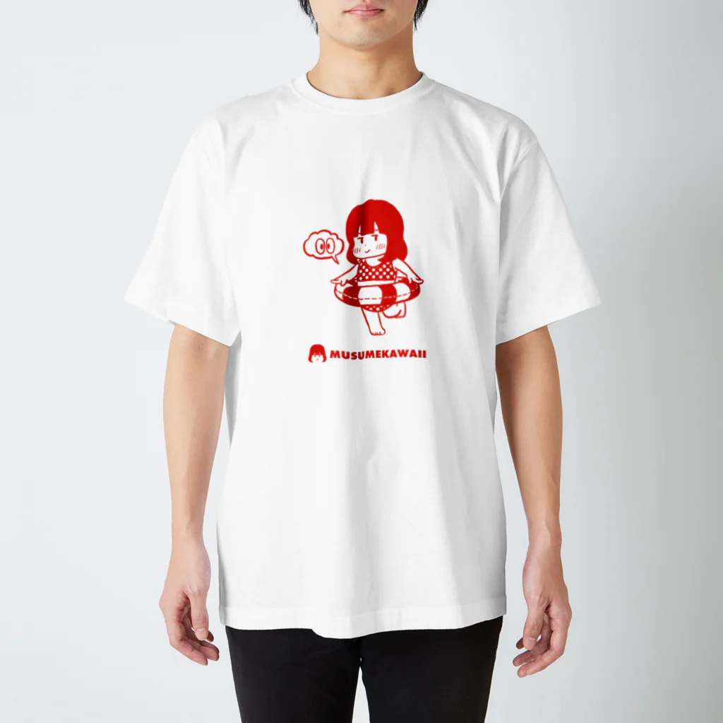 MUSUMEKAWAIIの0705ビキニスタイルの日 スタンダードTシャツ