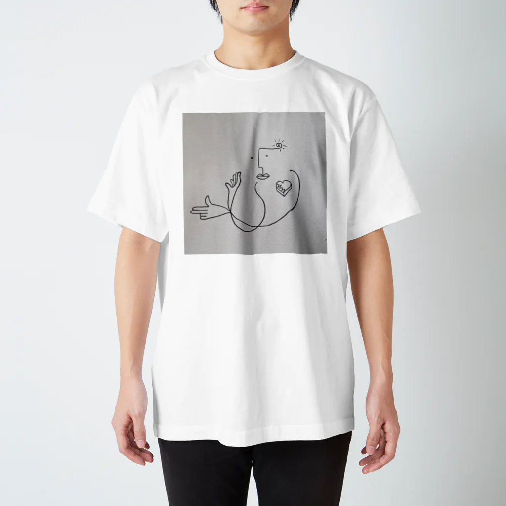 shimanonekoのハーツ スタンダードTシャツ