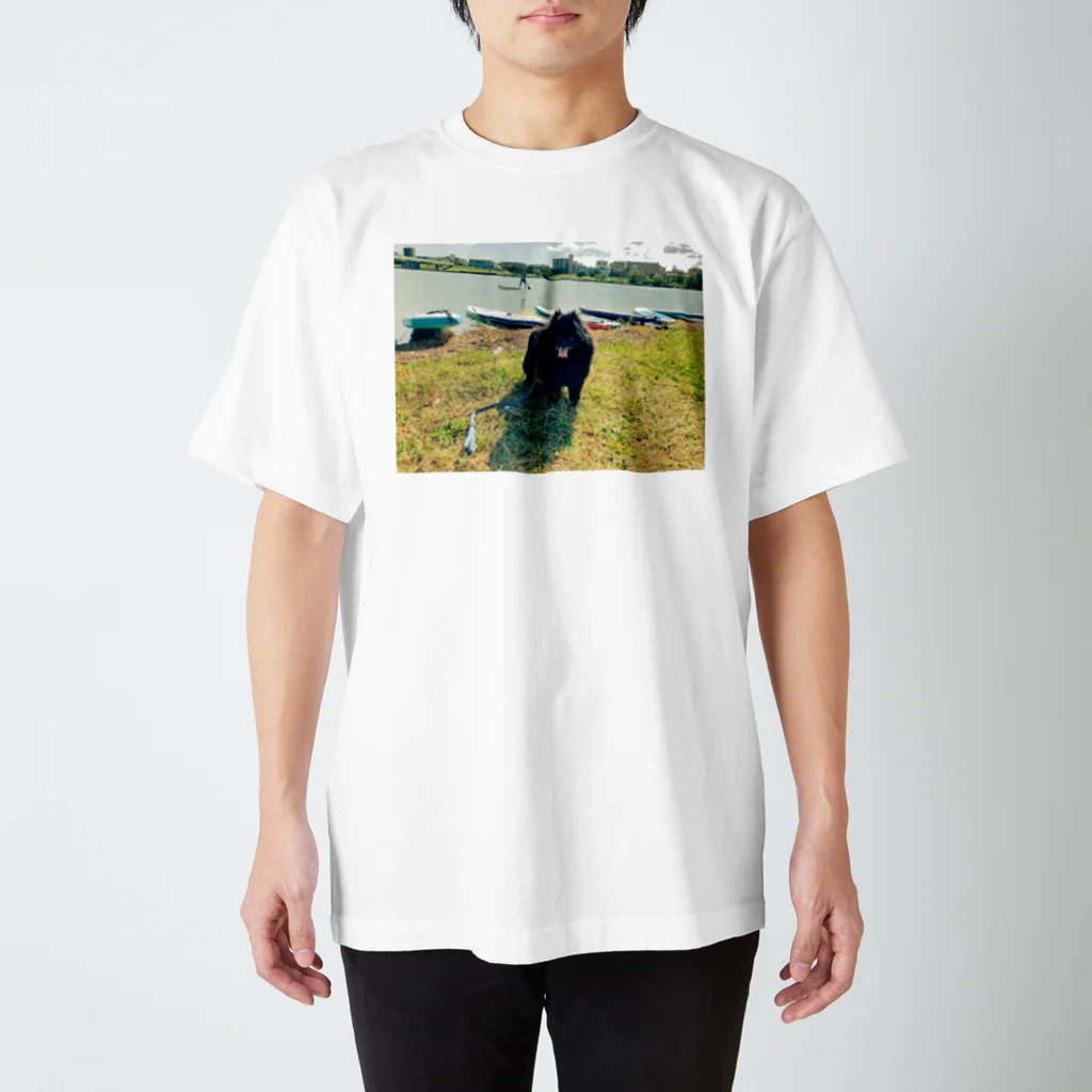 かねこまの多摩川犬 Regular Fit T-Shirt