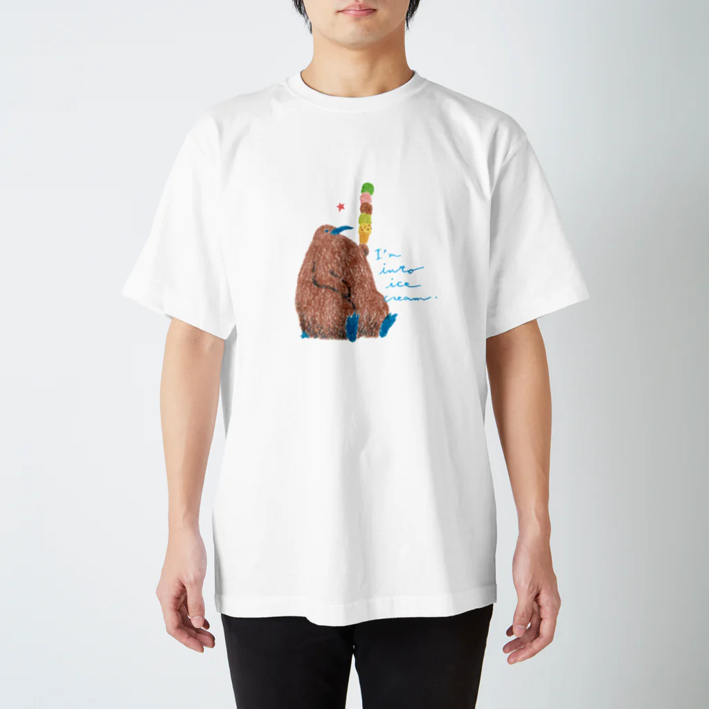 It is Tomfy here.の子ペンギンとアイス スタンダードTシャツ